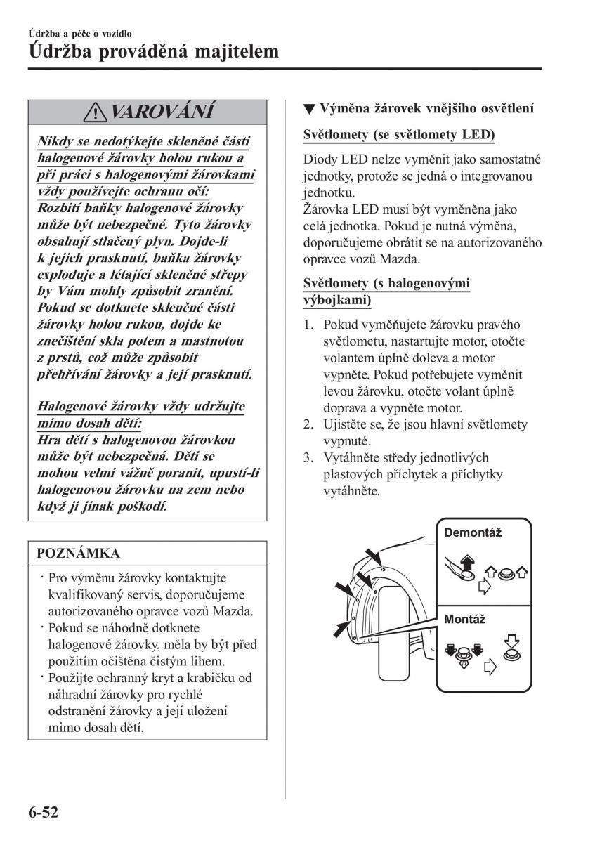 Mazda 2 Demio navod k obsludze / page 521