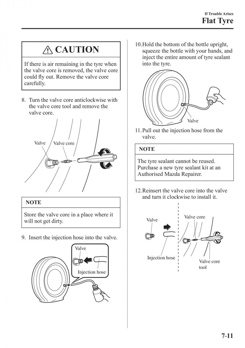 Mazda 2 Demio owners manual / page 544