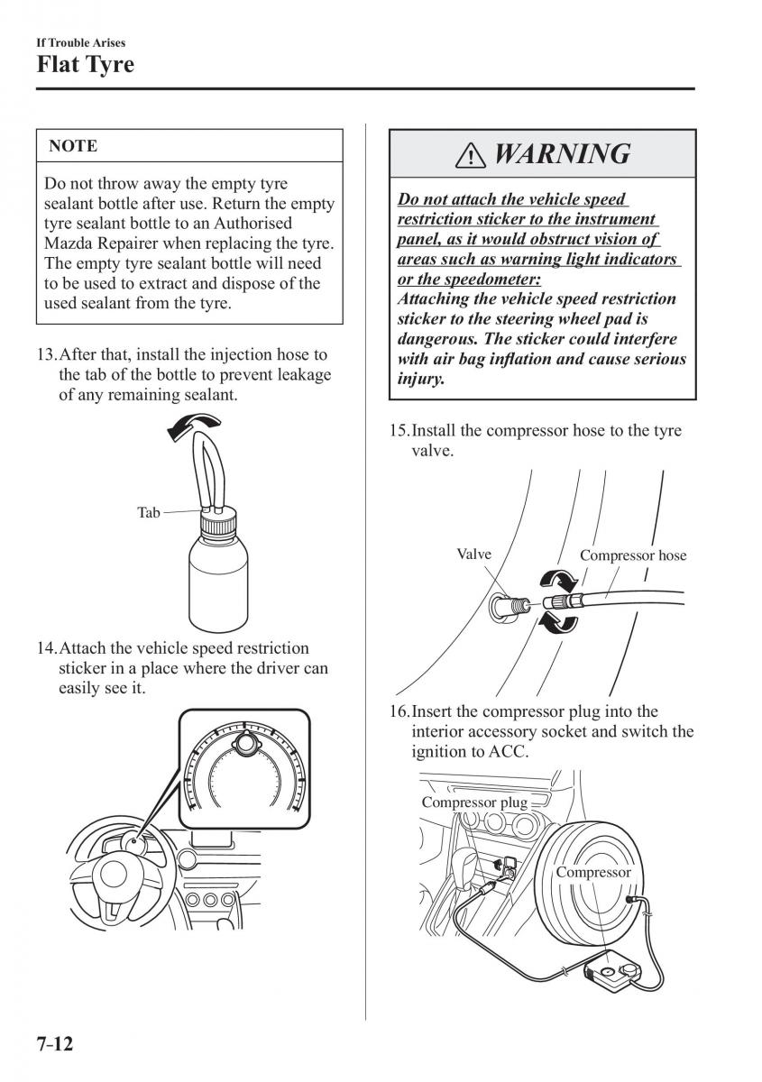 Mazda 2 Demio owners manual / page 545