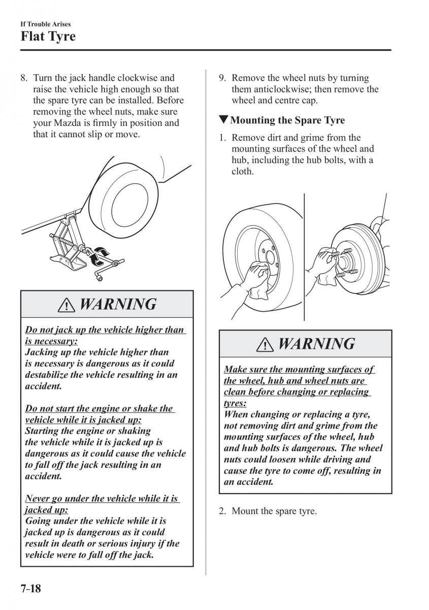 Mazda 2 Demio owners manual / page 551