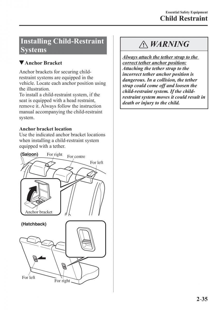 Mazda 2 Demio owners manual / page 56