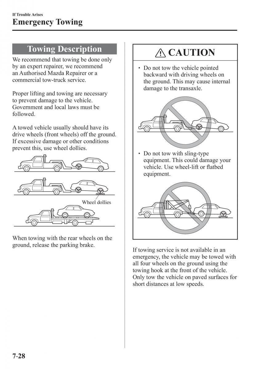 Mazda 2 Demio owners manual / page 561