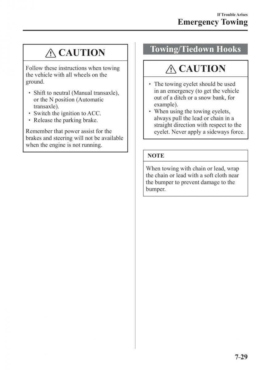 Mazda 2 Demio owners manual / page 562