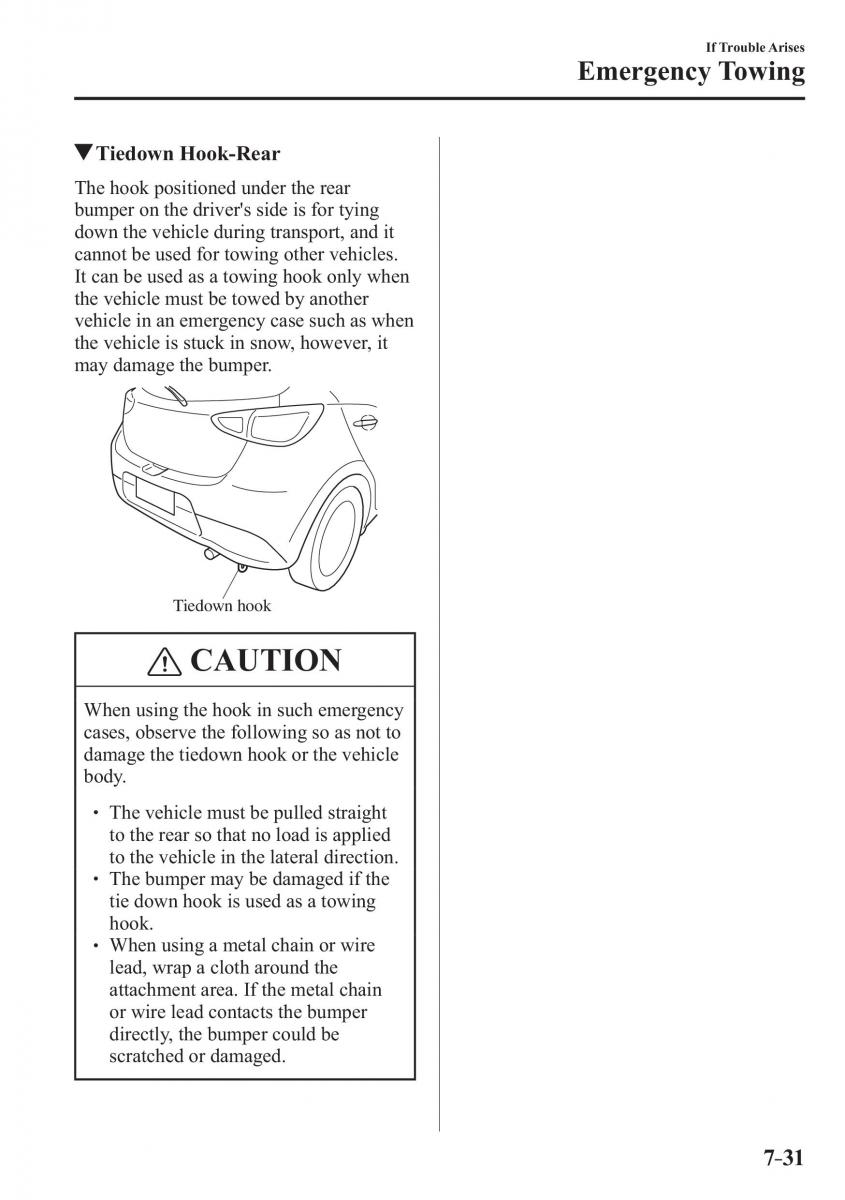 Mazda 2 Demio owners manual / page 564