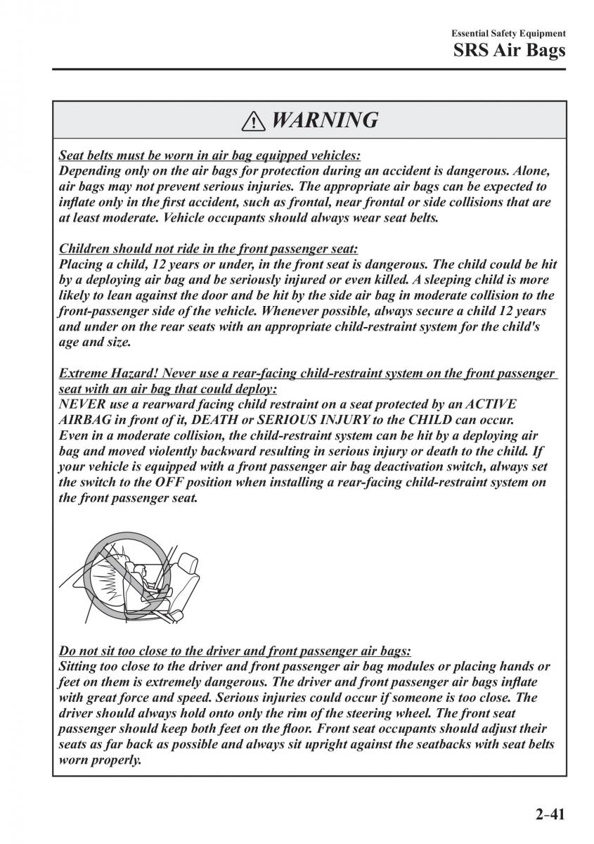 Mazda 2 Demio owners manual / page 62