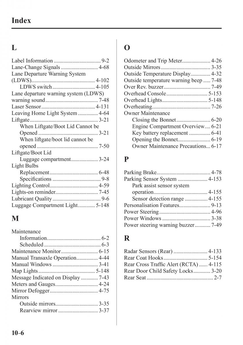 Mazda 2 Demio owners manual / page 633