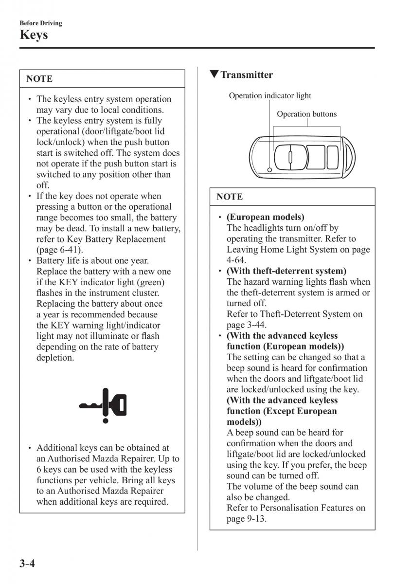 Mazda 2 Demio owners manual / page 83