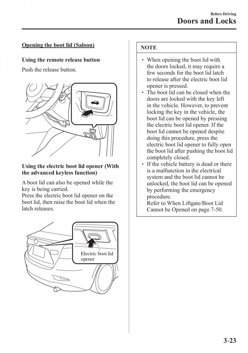 Mazda 2 Demio owners manual / page 102