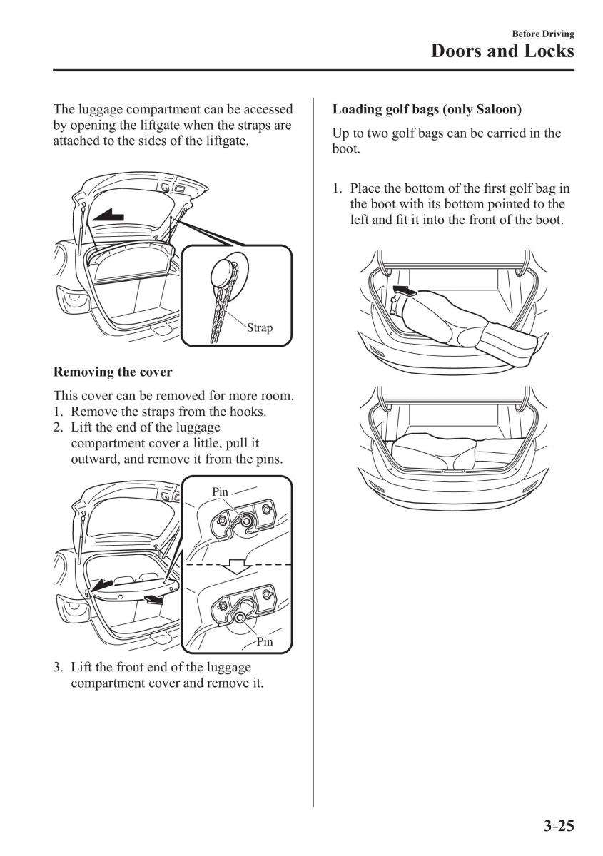 Mazda 2 Demio owners manual / page 104