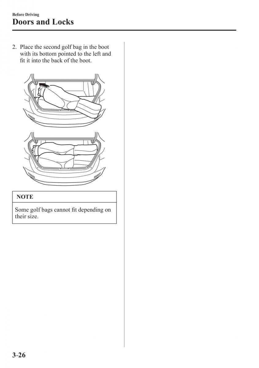 Mazda 2 Demio owners manual / page 105