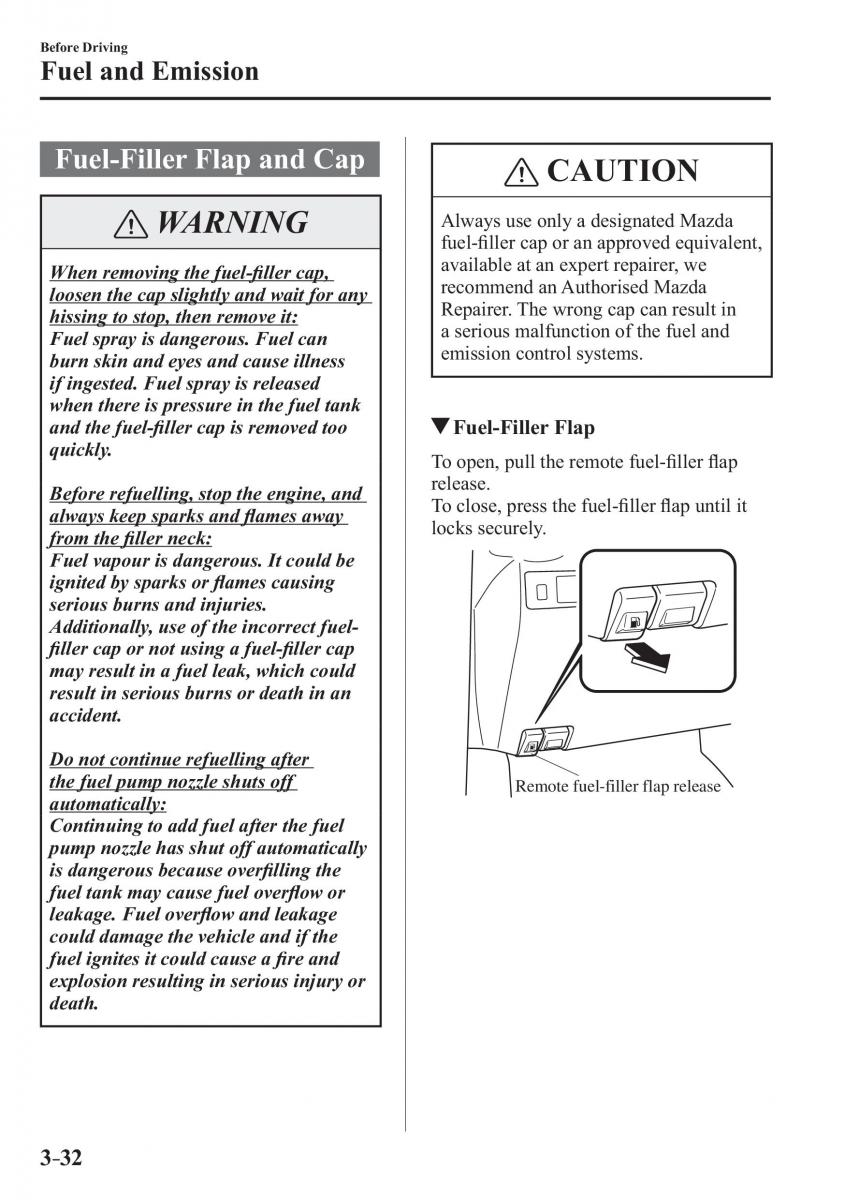 Mazda 2 Demio owners manual / page 111