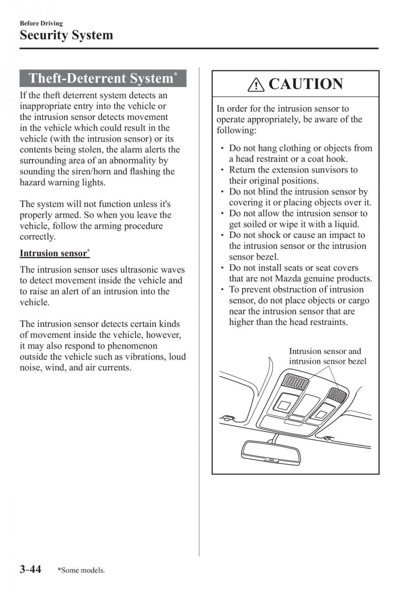 Mazda 2 Demio owners manual / page 123