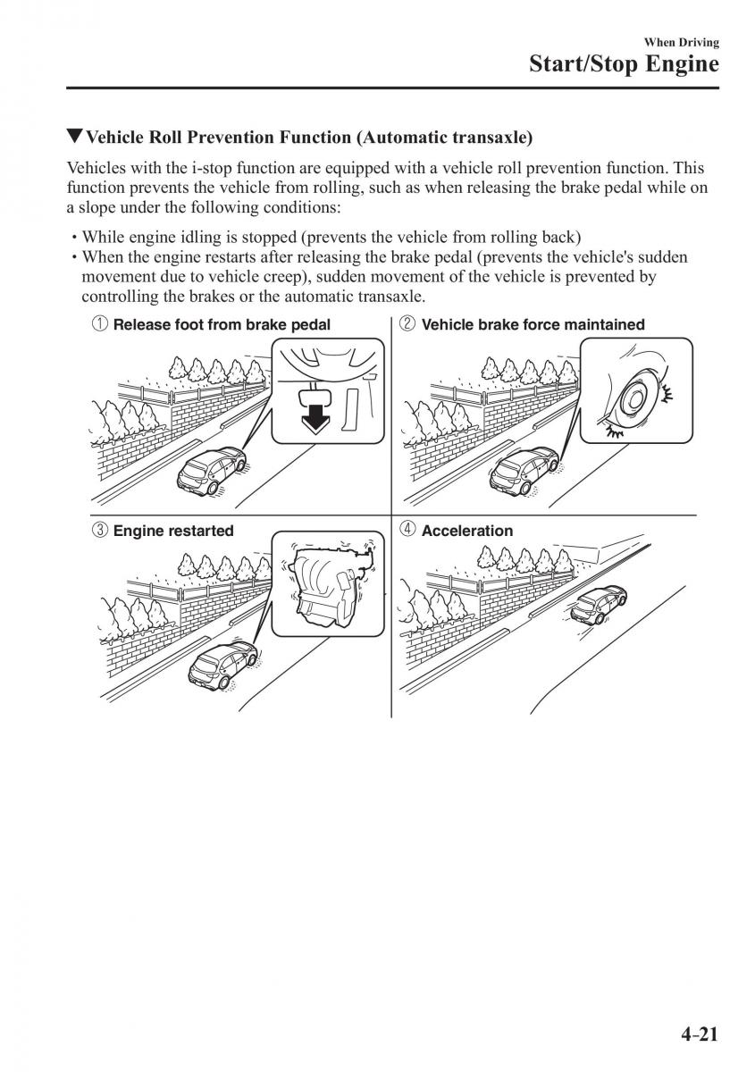 Mazda 2 Demio owners manual / page 164