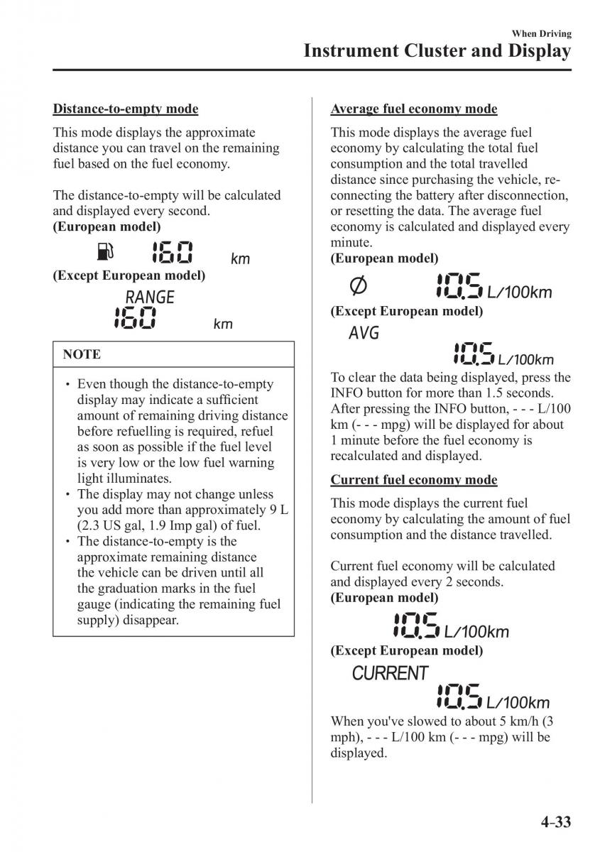 Mazda 2 Demio owners manual / page 176