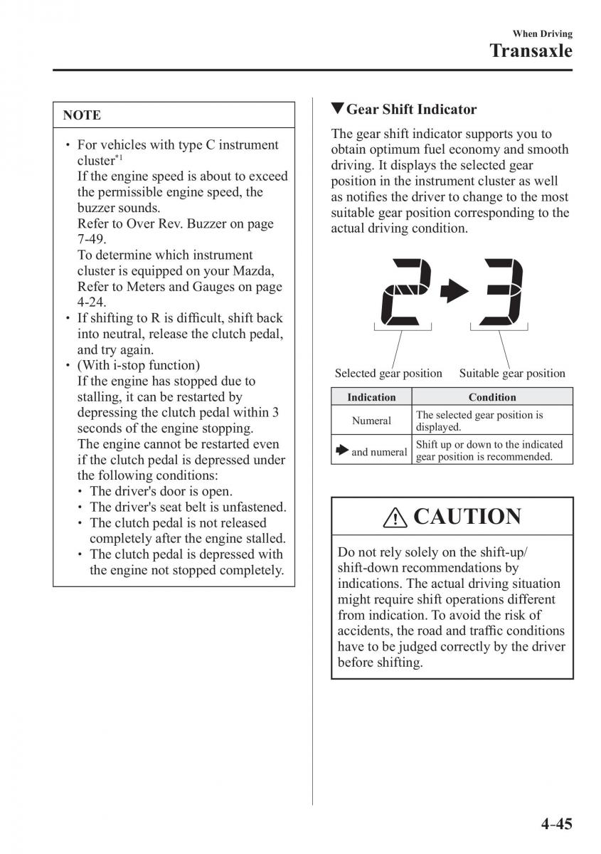 Mazda 2 Demio owners manual / page 188