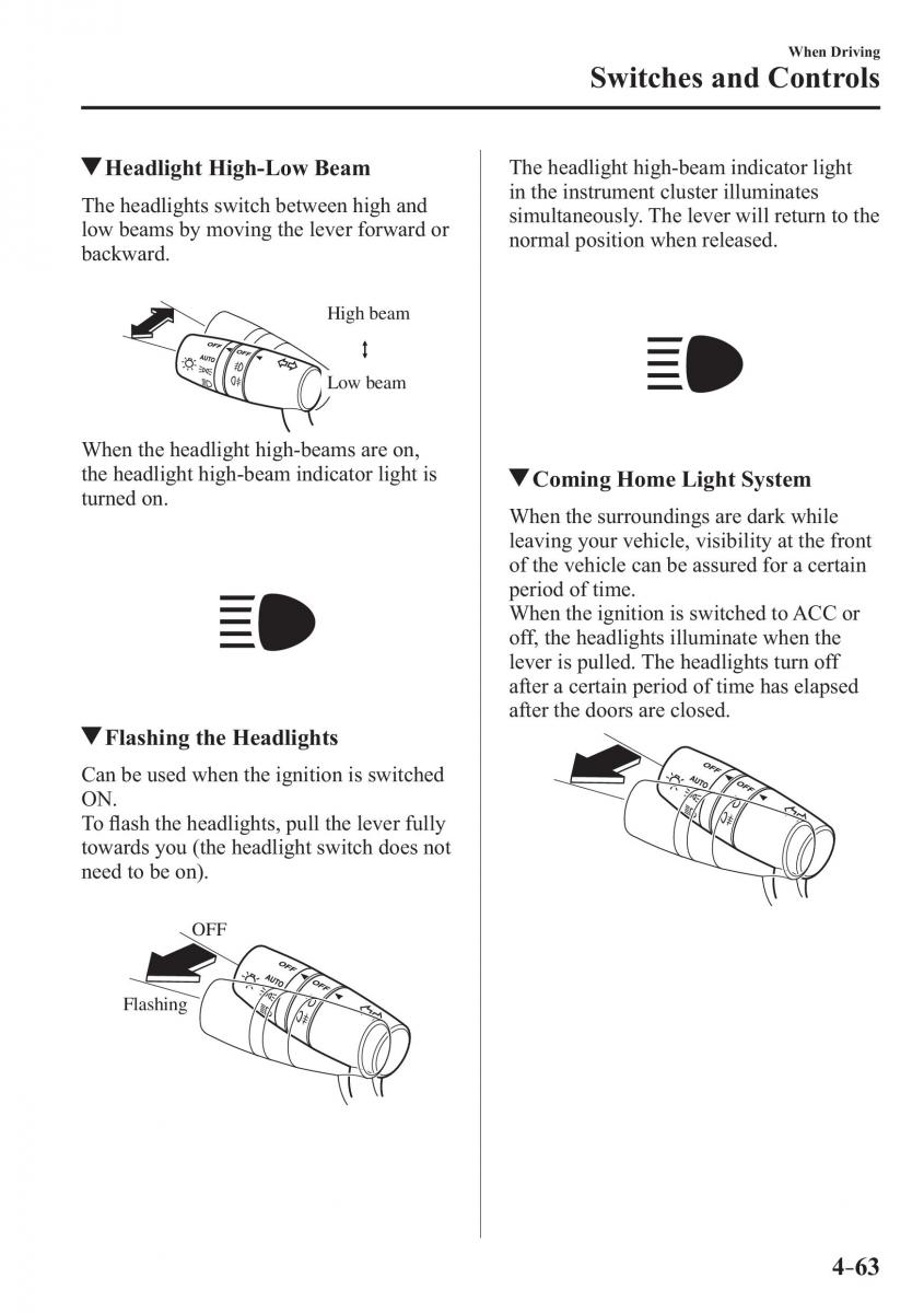 Mazda 2 Demio owners manual / page 206