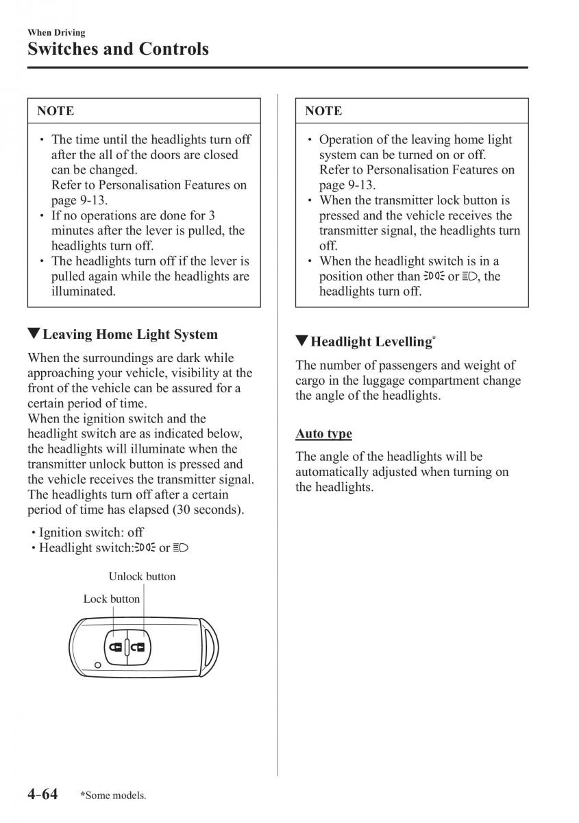 Mazda 2 Demio owners manual / page 207