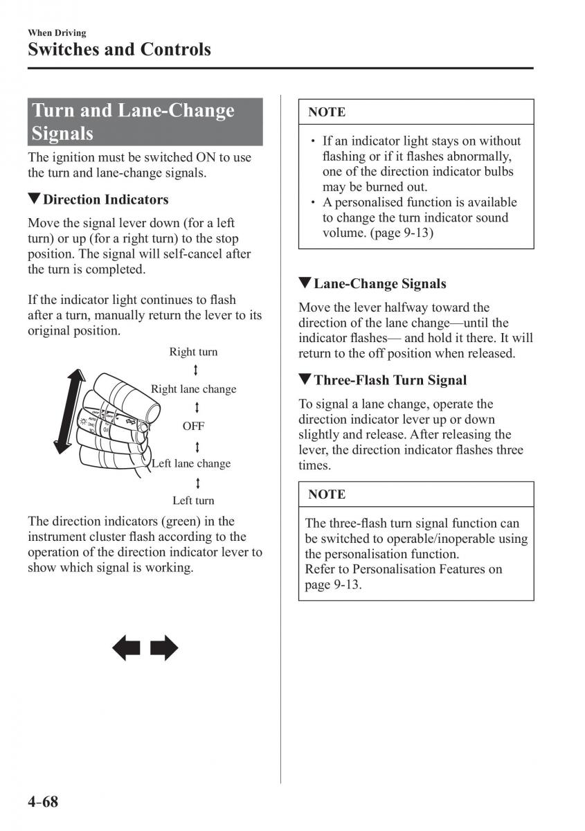 Mazda 2 Demio owners manual / page 211