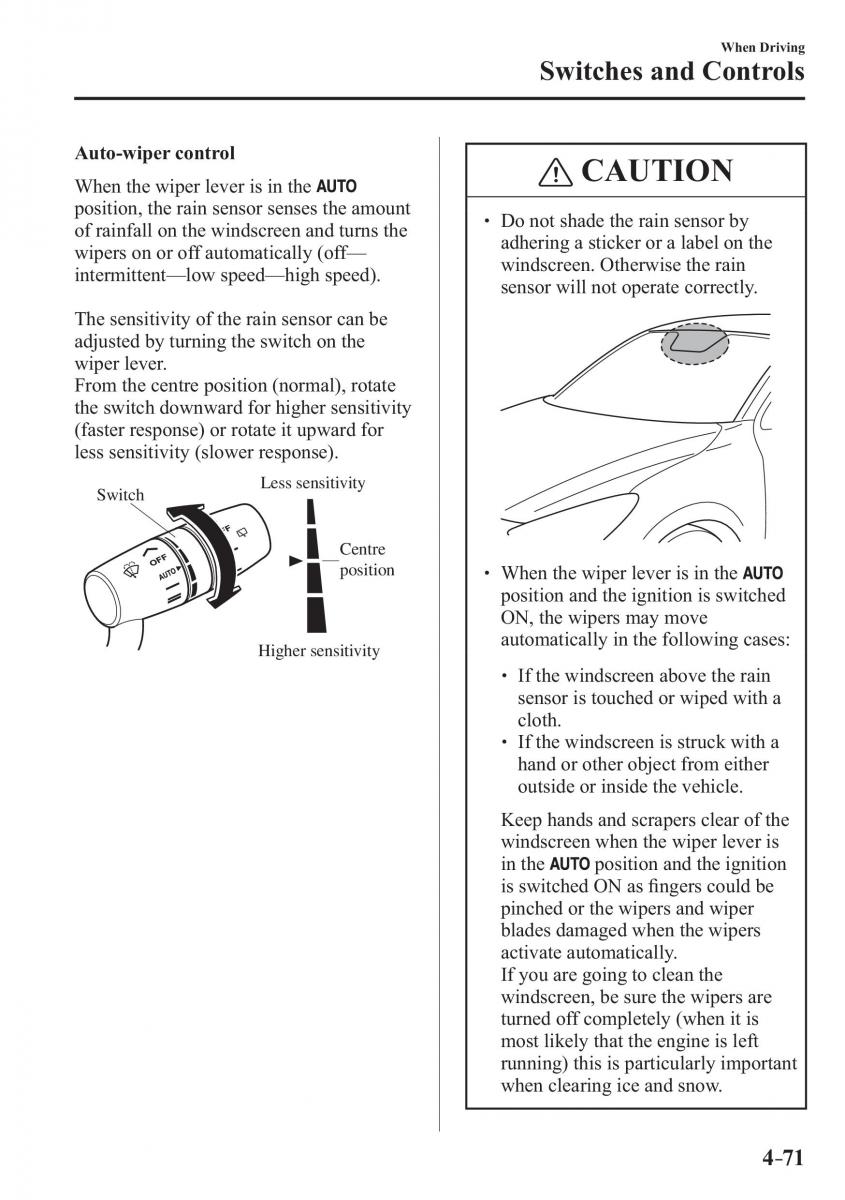 Mazda 2 Demio owners manual / page 214