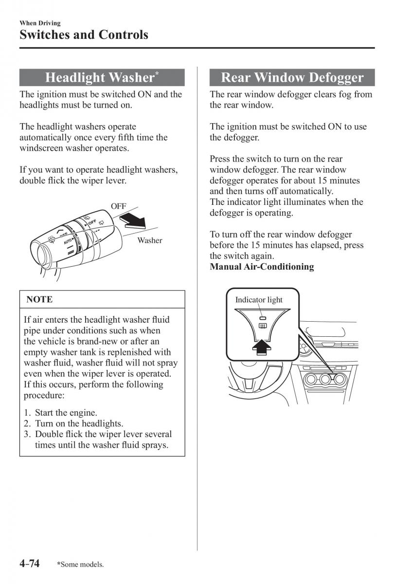 Mazda 2 Demio owners manual / page 217