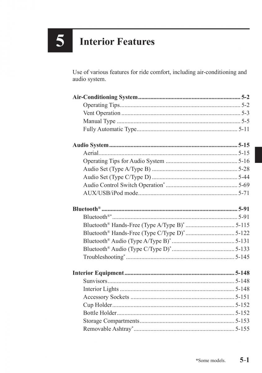 Mazda 2 Demio owners manual / page 302