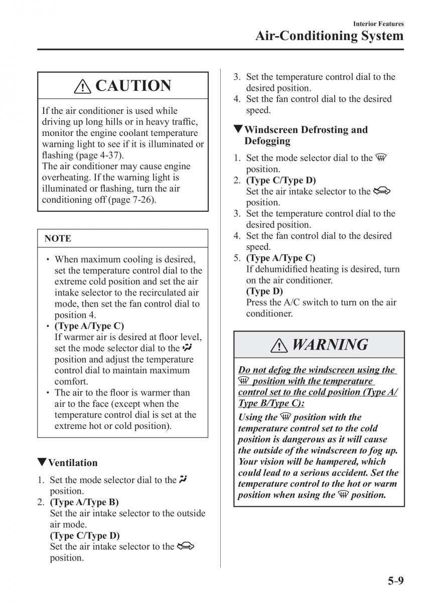 Mazda 2 Demio owners manual / page 310