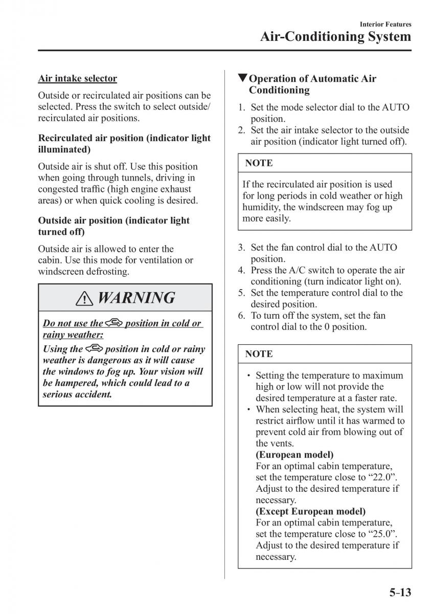 Mazda 2 Demio owners manual / page 314