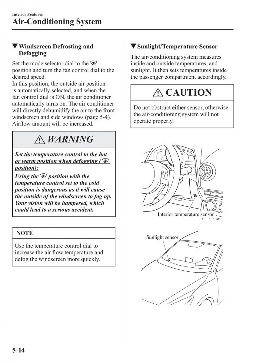 Mazda 2 Demio owners manual / page 315