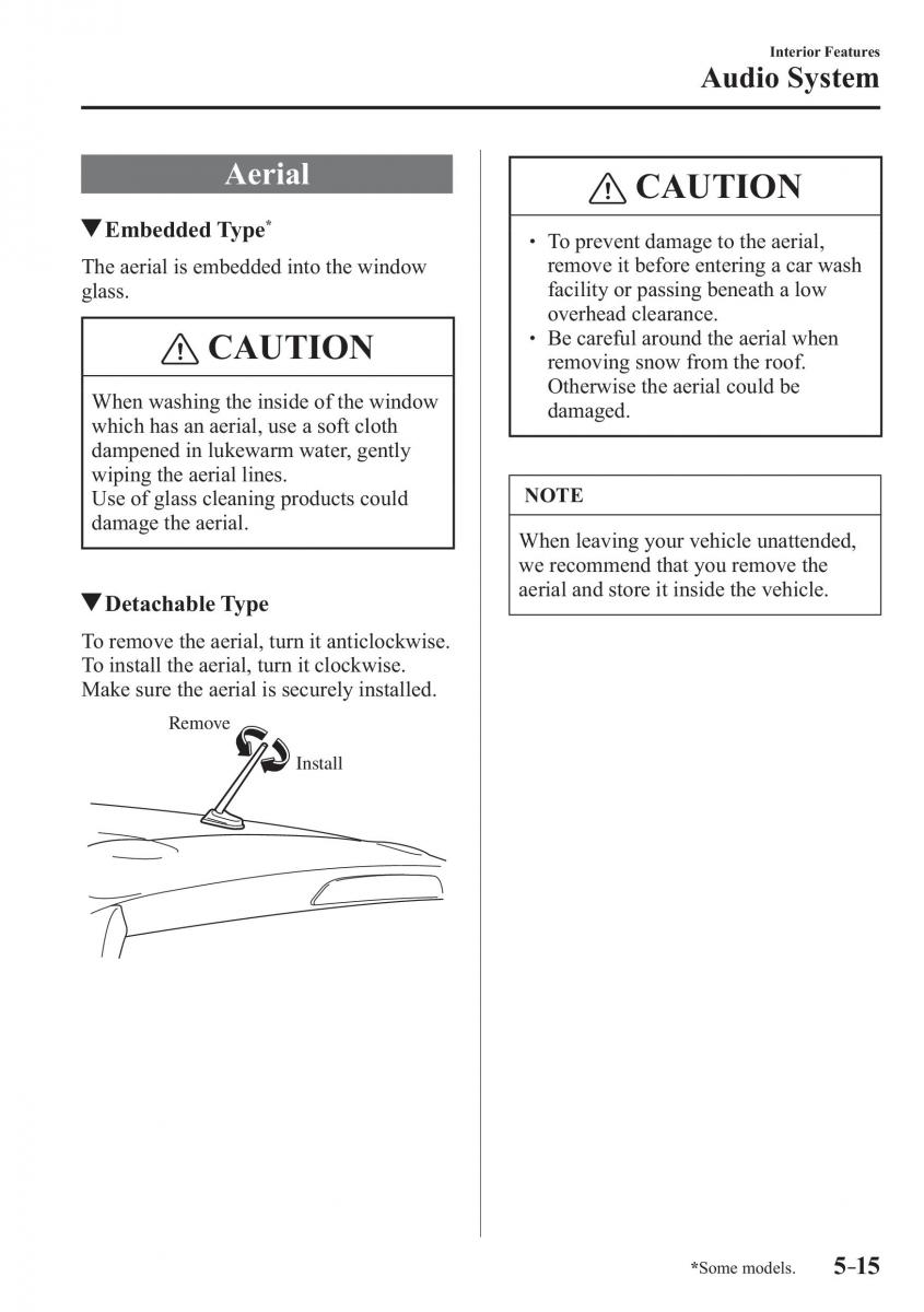 Mazda 2 Demio owners manual / page 316