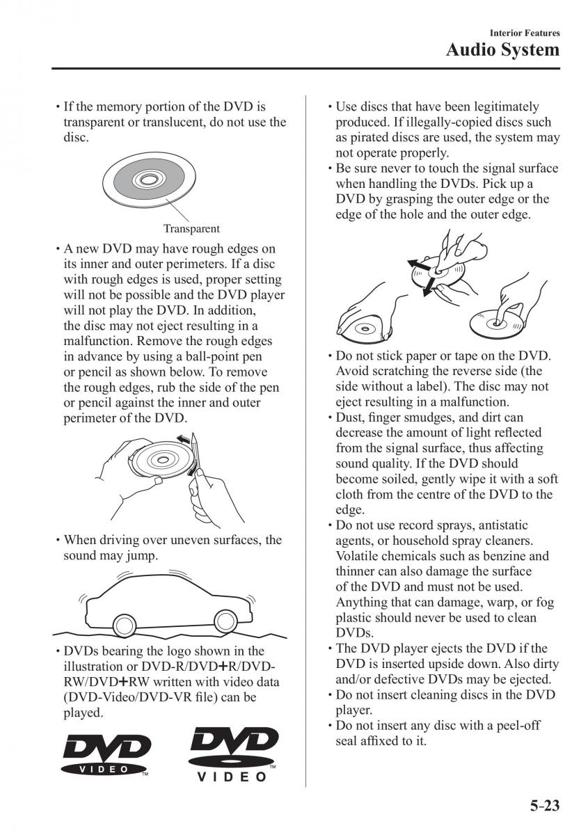 Mazda 2 Demio owners manual / page 324