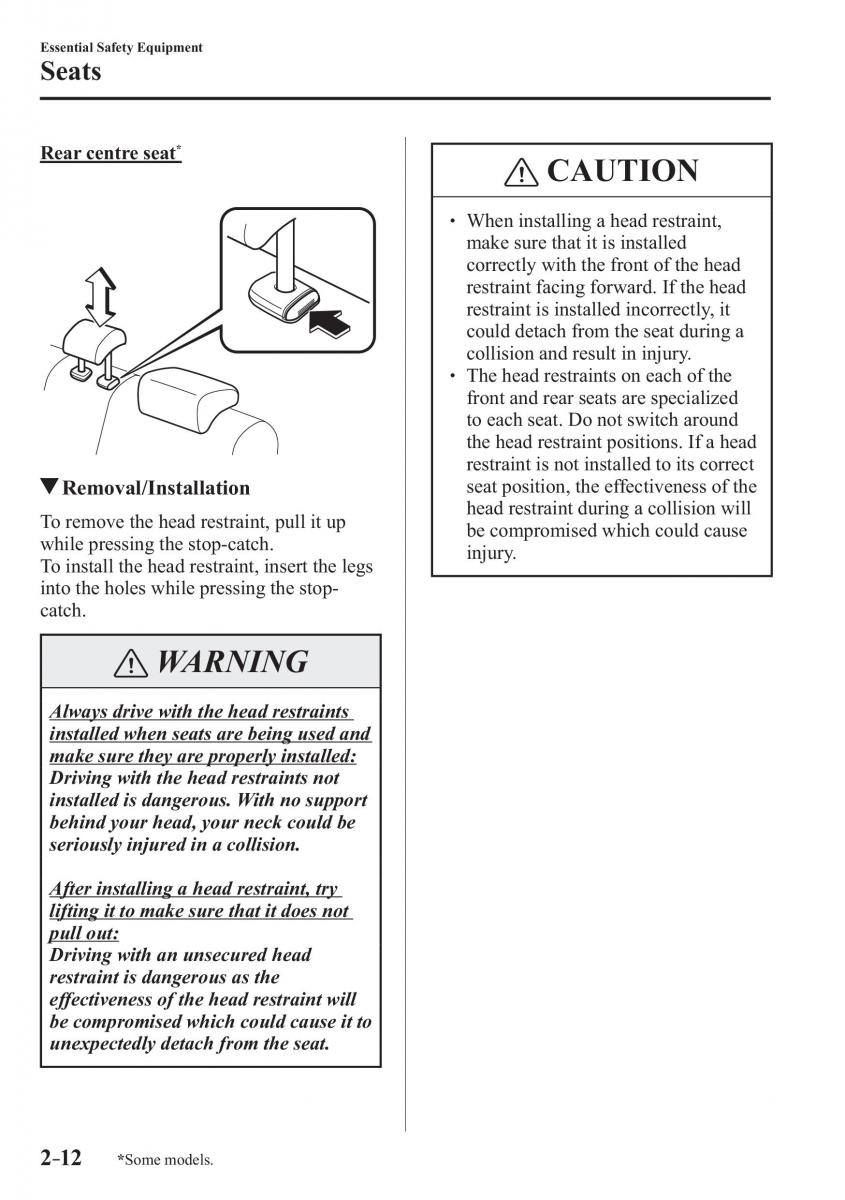 Mazda 2 Demio owners manual / page 33