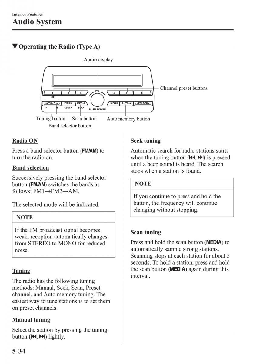 Mazda 2 Demio owners manual / page 335