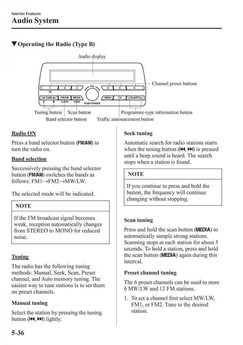 Mazda 2 Demio owners manual / page 337