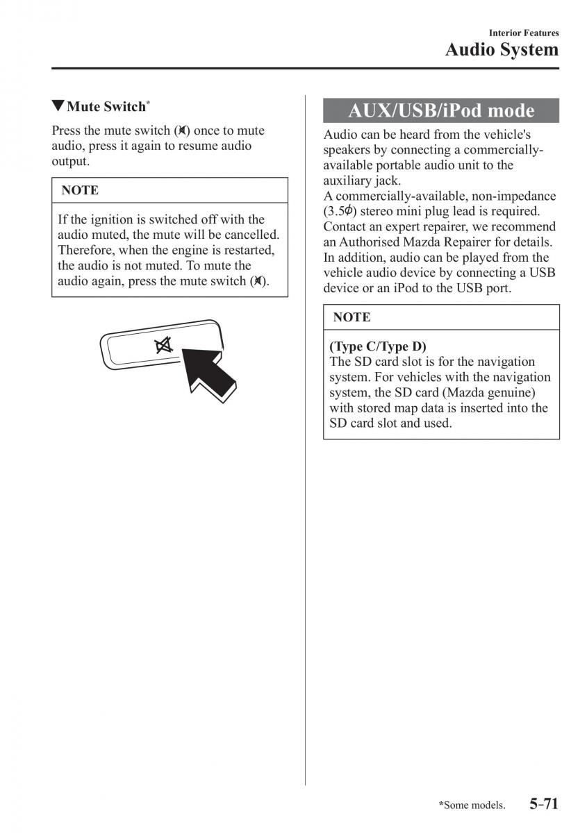 Mazda 2 Demio owners manual / page 372