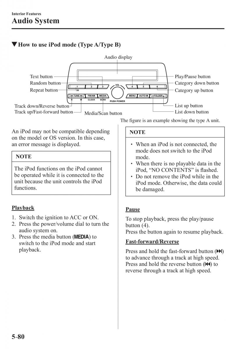 Mazda 2 Demio owners manual / page 381