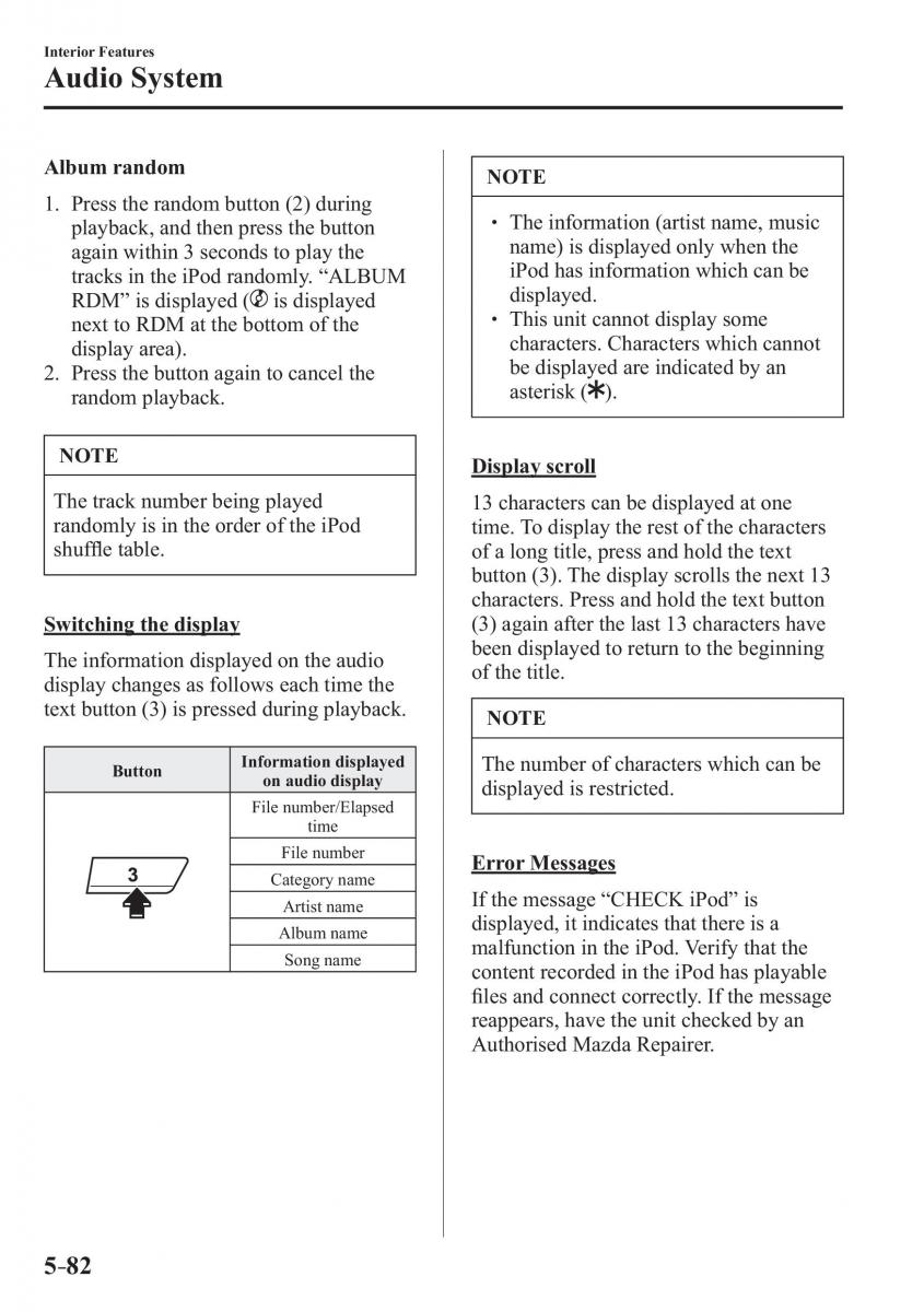 Mazda 2 Demio owners manual / page 383