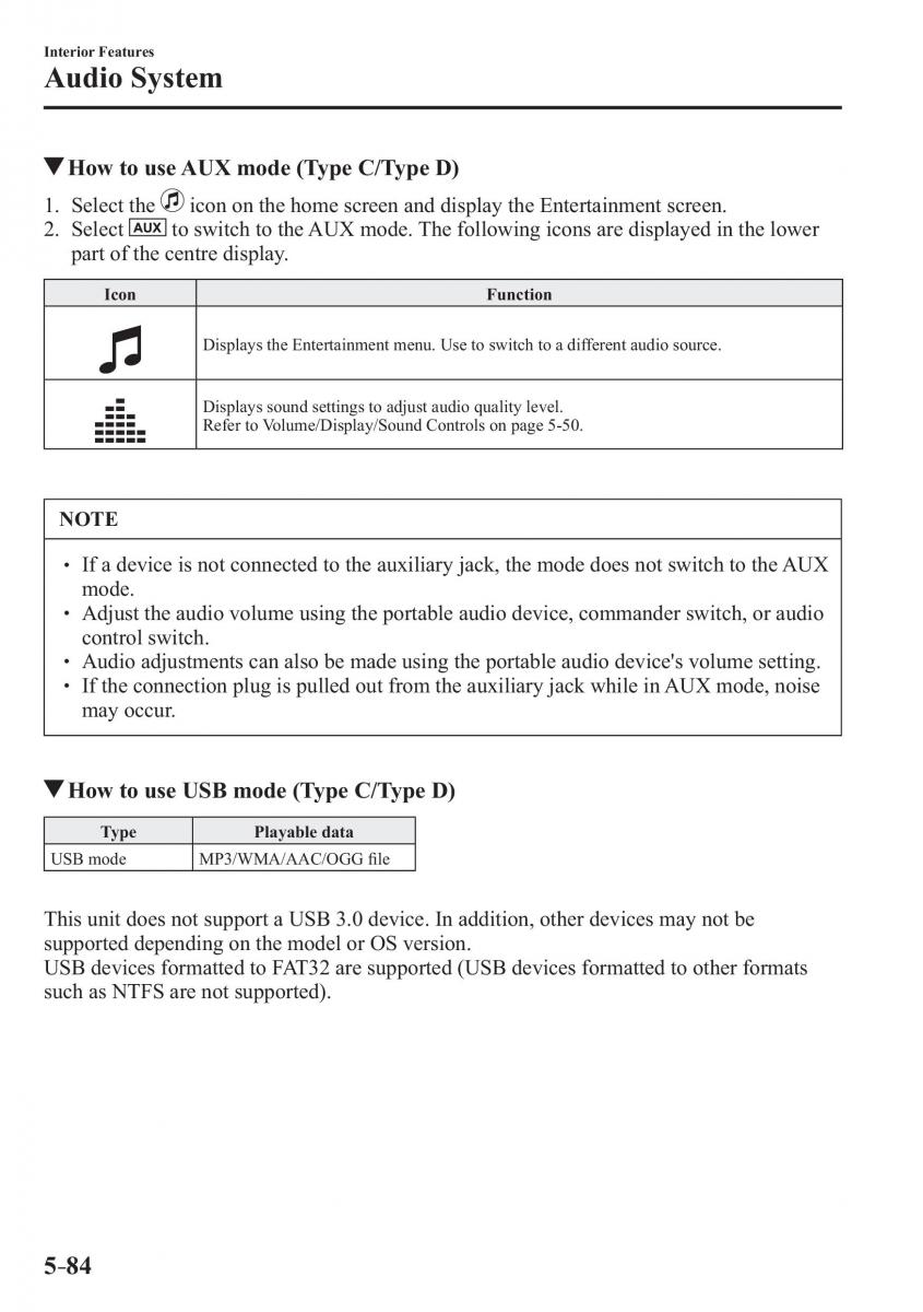 Mazda 2 Demio owners manual / page 385