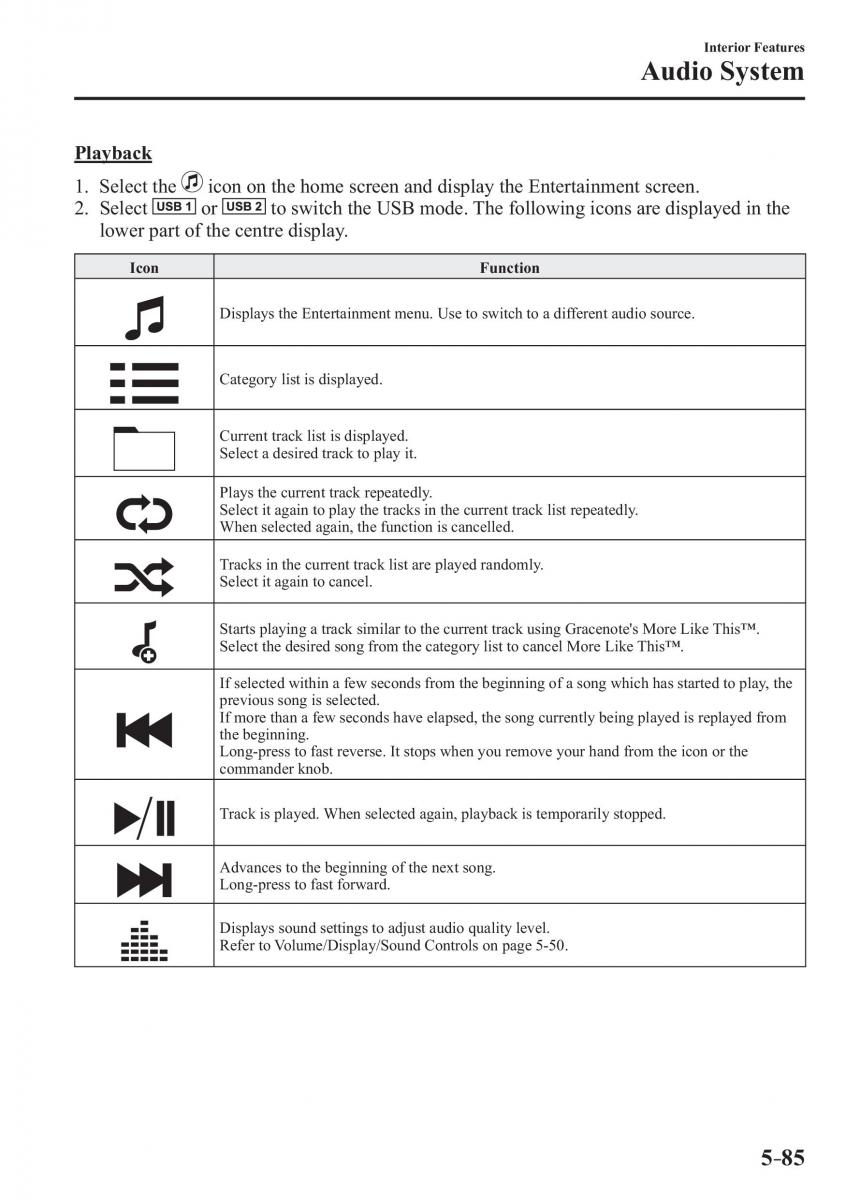 Mazda 2 Demio owners manual / page 386