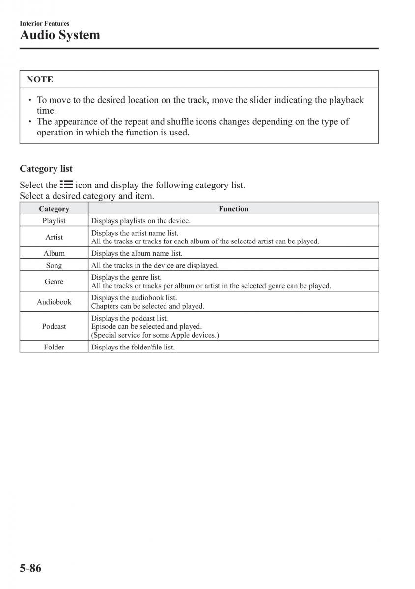 Mazda 2 Demio owners manual / page 387