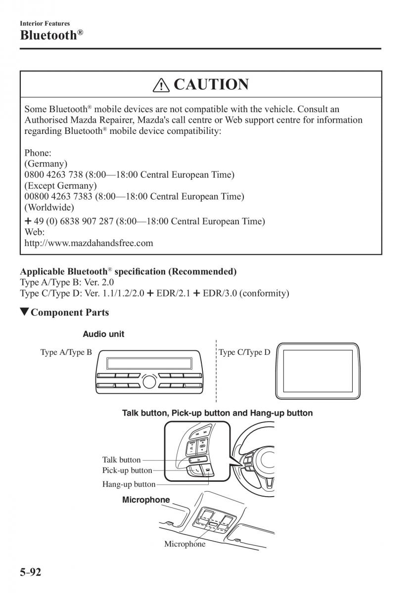 Mazda 2 Demio owners manual / page 393