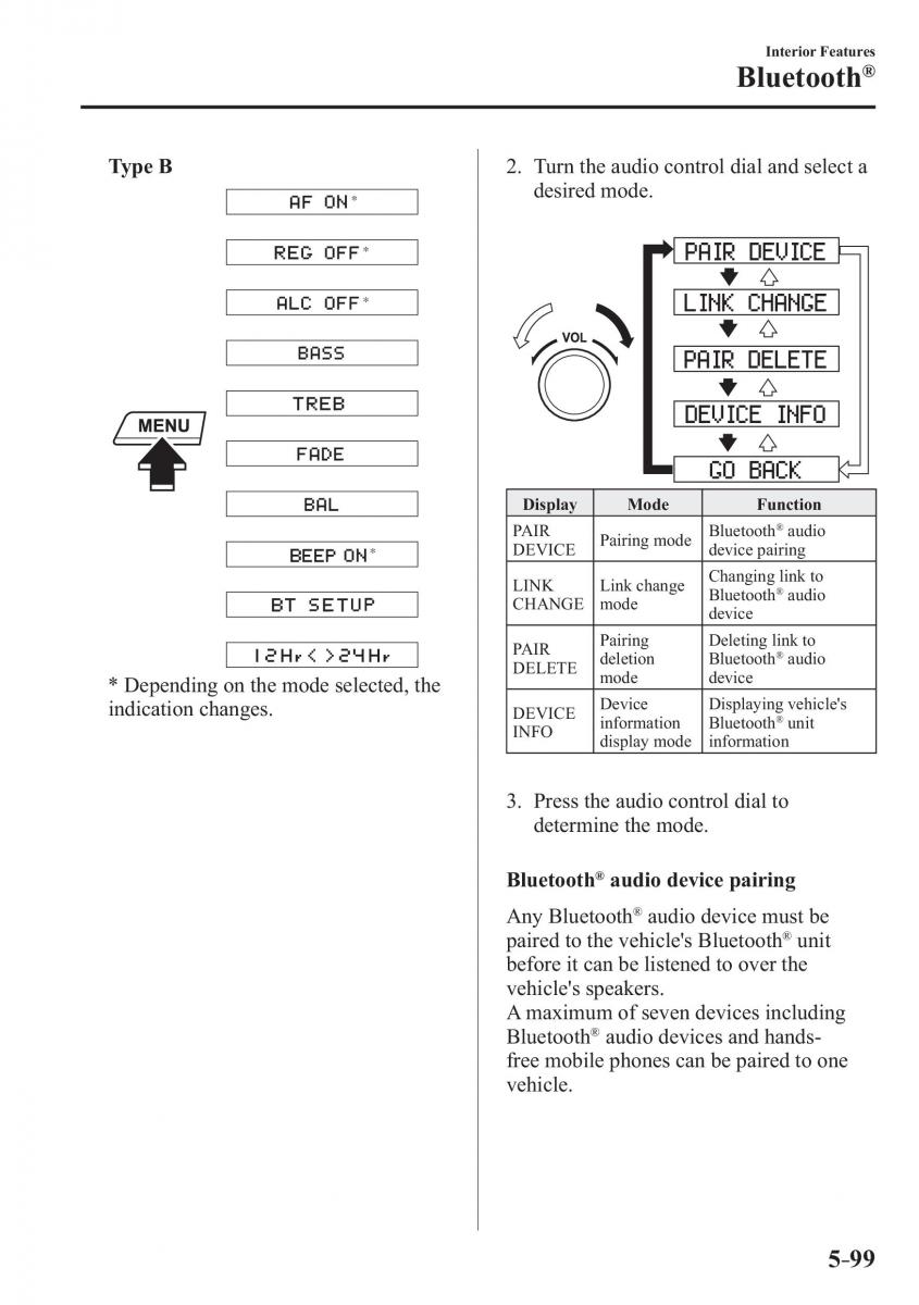 Mazda 2 Demio owners manual / page 400