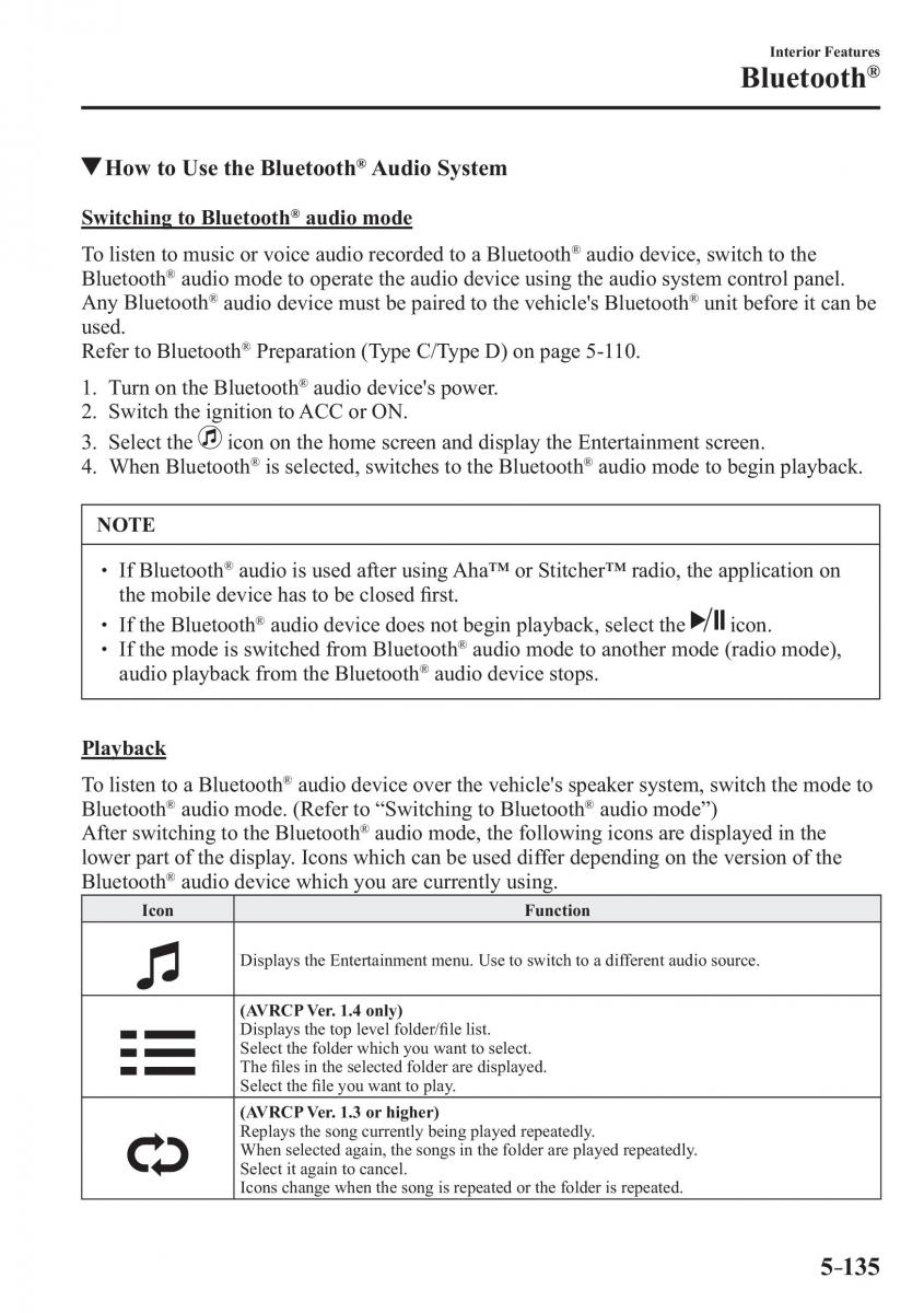 Mazda 2 Demio owners manual / page 436