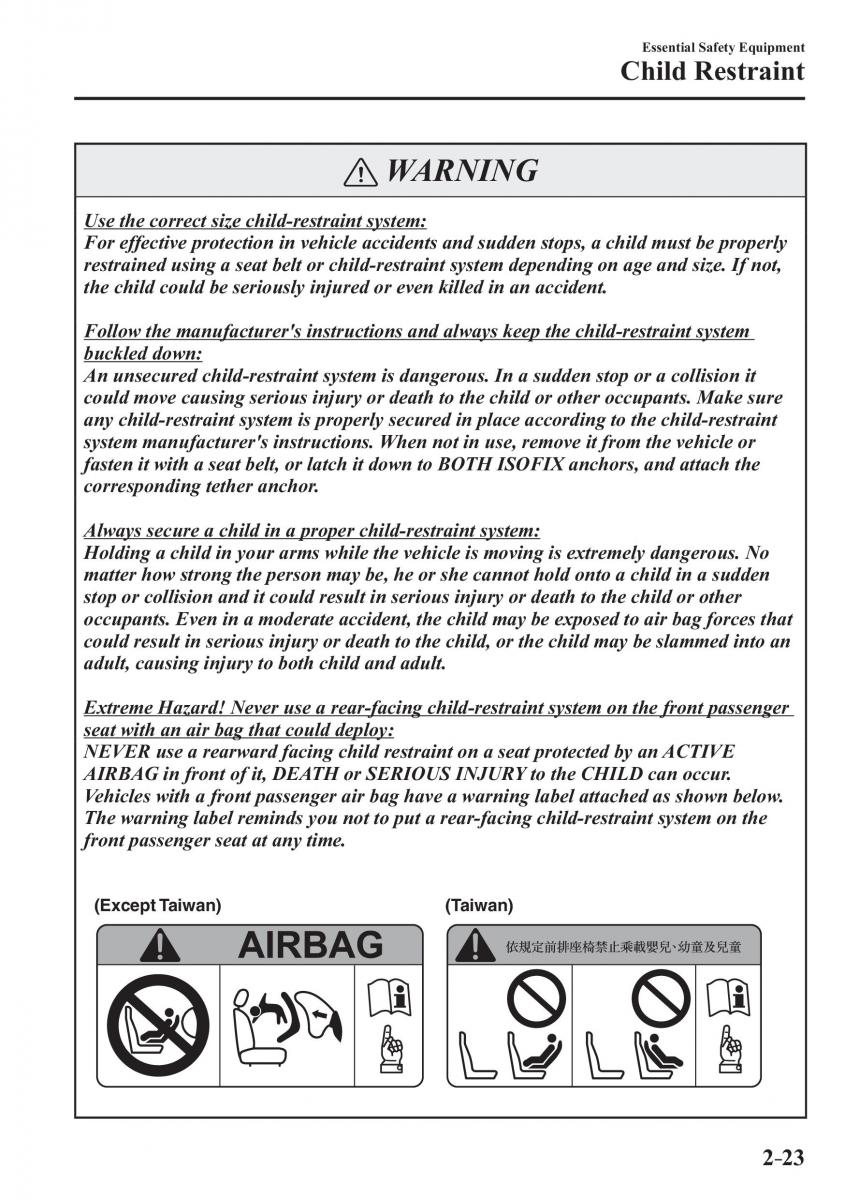 Mazda 2 Demio owners manual / page 44