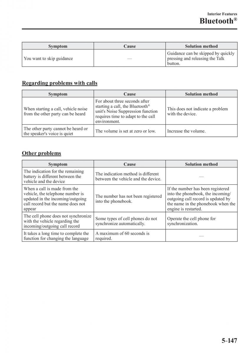 Mazda 2 Demio owners manual / page 448