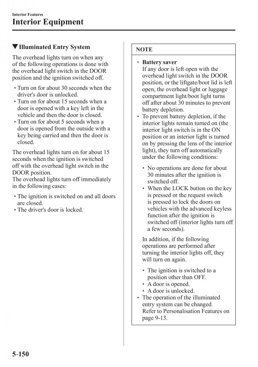 Mazda 2 Demio owners manual / page 451