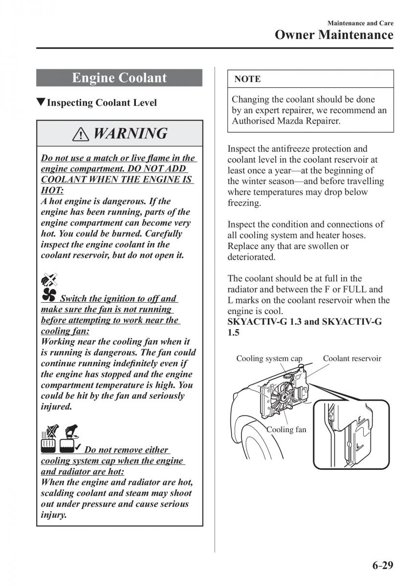 Mazda 2 Demio owners manual / page 486