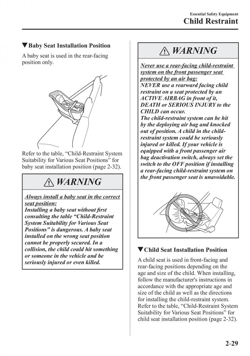 Mazda 2 Demio owners manual / page 50