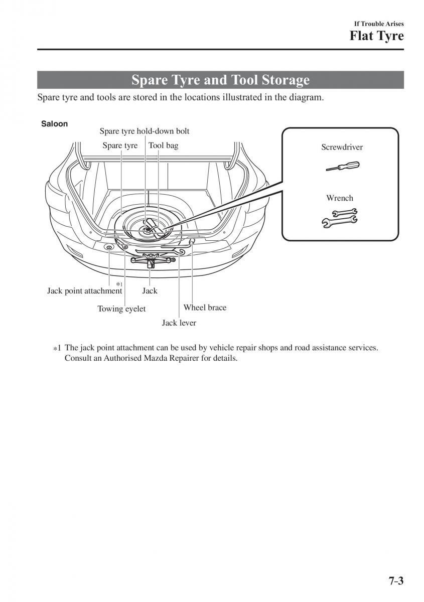 Mazda 2 Demio owners manual / page 536