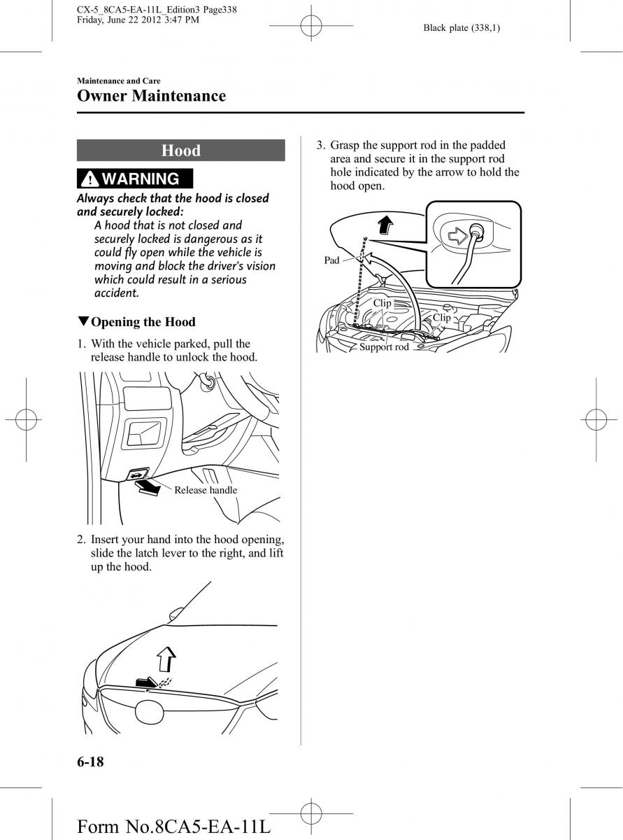 Mazda CX 5 owners manual / page 338