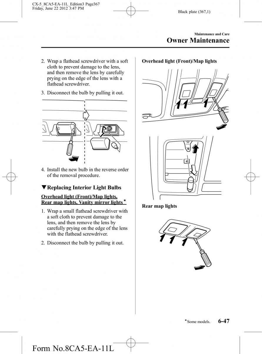 Mazda CX 5 owners manual / page 367